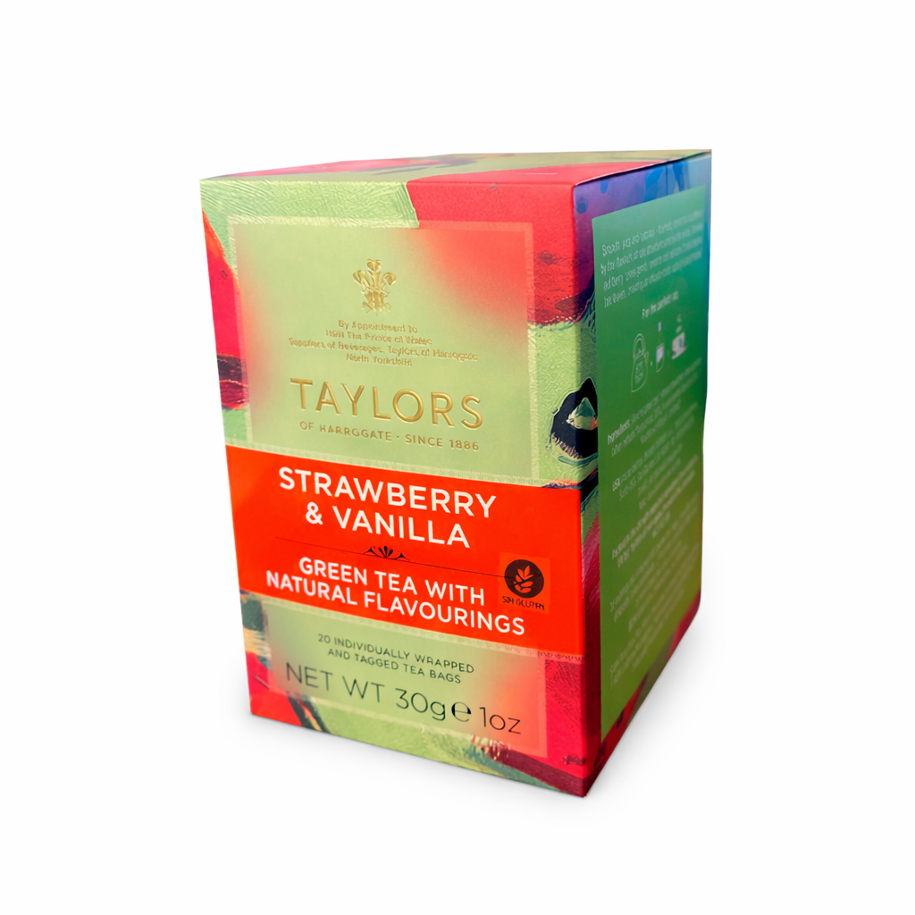 Té Verde Strawberry & Vanilla – Taylors