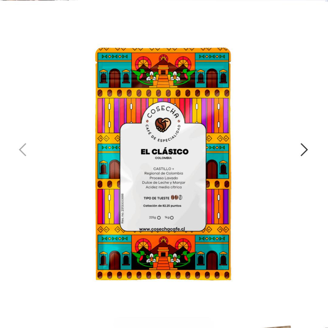 Café Cosecha – El Clásico Colombia grano 225g