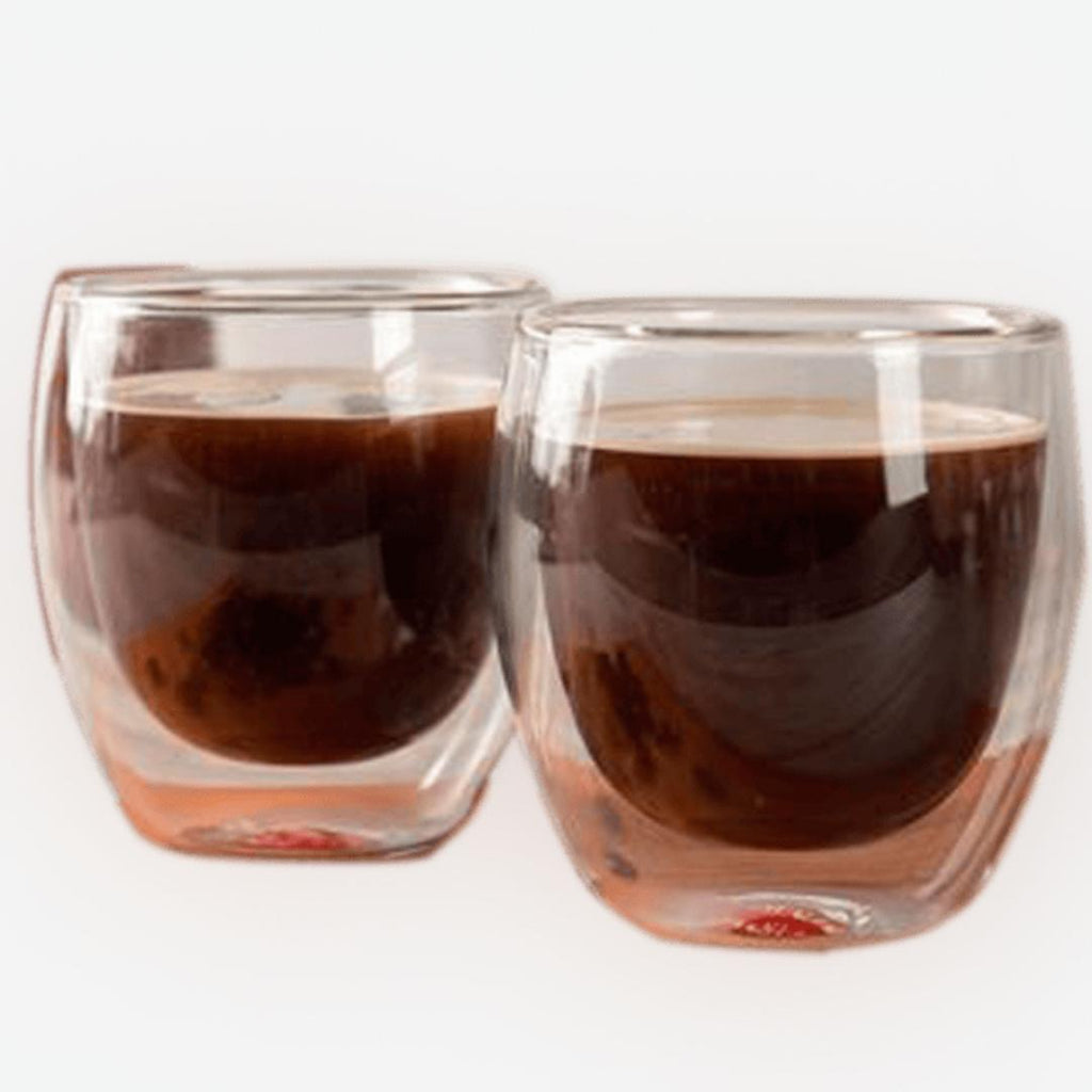 Set x2 Vaso Oroley Palermo  doble vidrio .